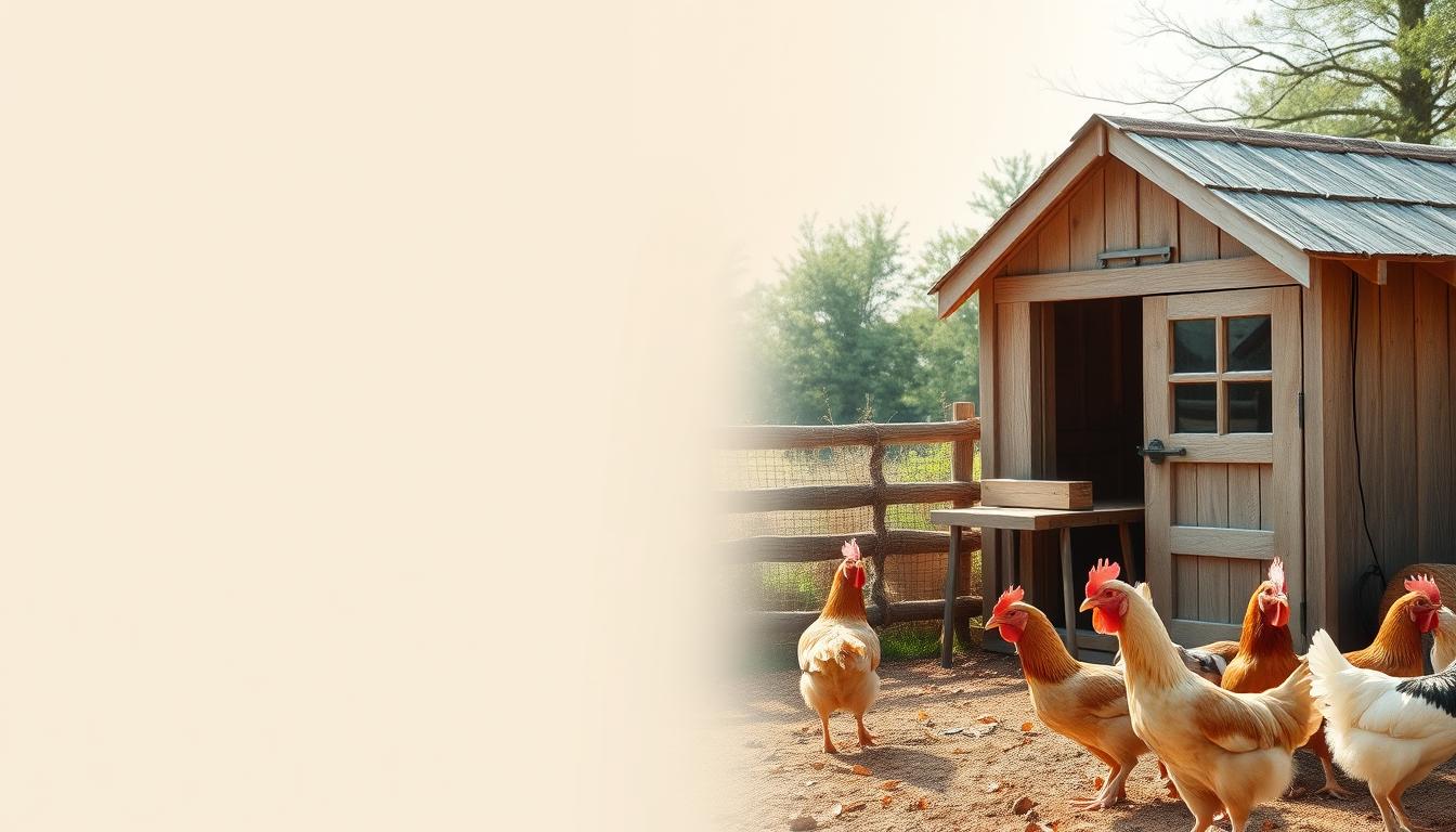 Chicken coop with run near Rome Tiburtina district