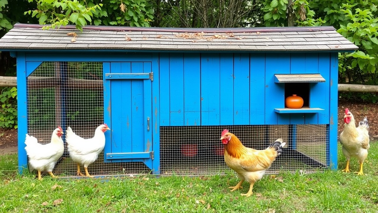 Sanitation and maintenance checklist for chicken coops